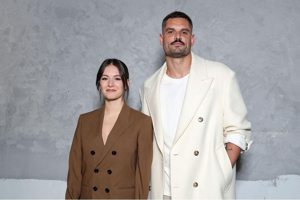 Florent Manaudou et Elsa Bois